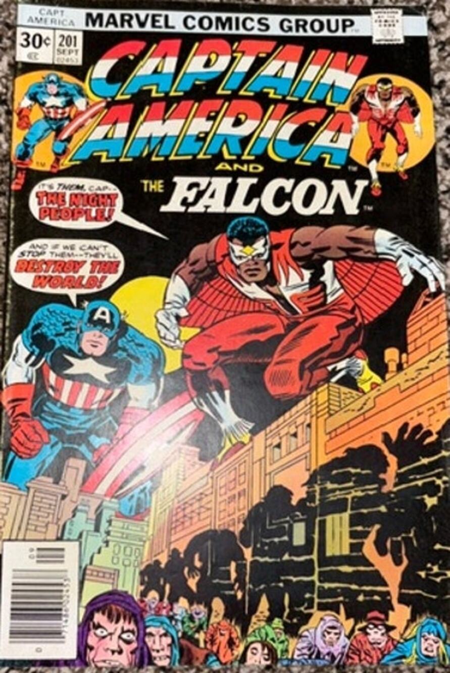 Captain America and the Falcon #201 (1976) Marvel – Jack Kirby – Night People